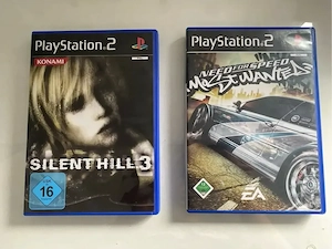 Silent Hill 3 & Need for speed most wanted (PS2)