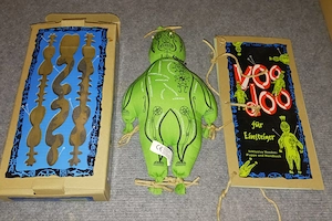 Voodoo Puppe für Anfänger grün 