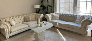 Couchgarnitur Chesterfield (Sofa)