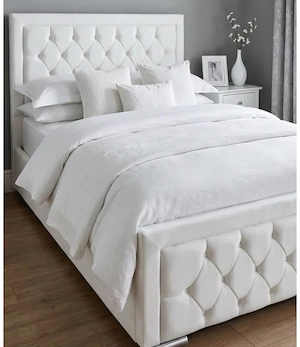 Boxspringbett 160x200 cm Bonellfederkern + Topper 