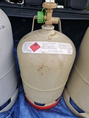 Gasflaschen 11.kg 5 kg.LEER Bild 2