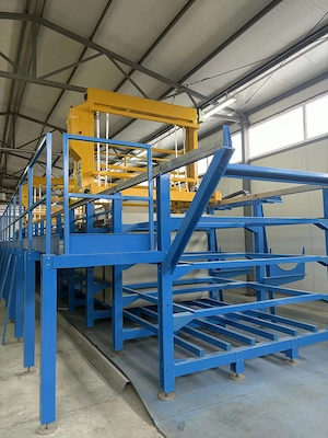 Electrolytic galvanizing plant 