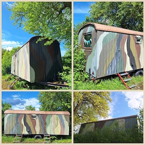 Bauwagen liebevoll restauriert & möbliert | Tiny House,Jugendbude