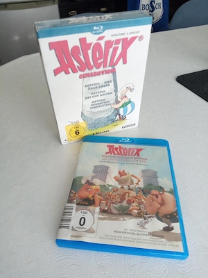 Asterix Box Blu-Ray OVP und und ein gebrauchter Asterix Blu-Ray Film
