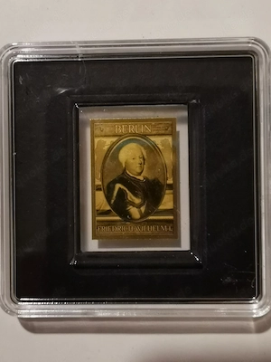 Goldbarren Berlin-Serie "Friedrich Wilhelm I." 1 500 oz 999er Feingold