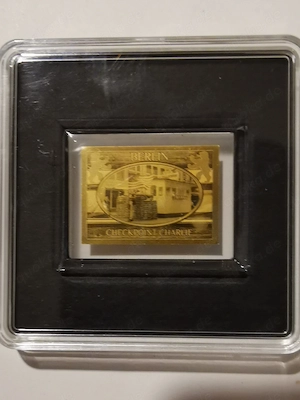 Goldbarren Berlin-Serie "Checkpoint Charlie" 1 500 oz 999er Feingold