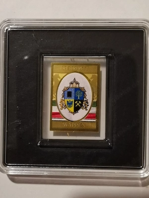 Goldbarren Ruhrpott "Wappen" 1 500 oz 999er Feingold