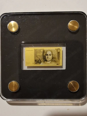 Goldbarren Banknoten "50 DM" 1 500 oz 999er Feingold