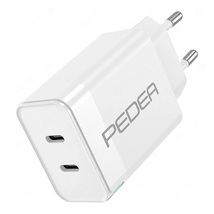 PEDEA Schnellladegerät Dual PD 40W USB Typ C C, weiß Bild 4
