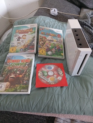 wii mit Zubehör und spiele 