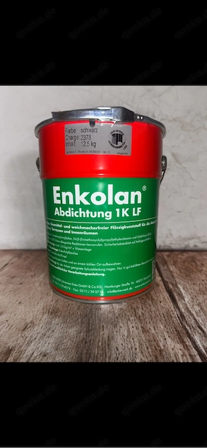 Flüssigkunststoff Schwarz Enke