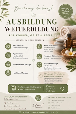 Wellness Massagen Ausbildungen im Juni noch frei Termine