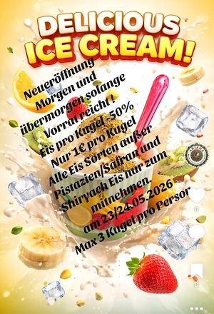 Eis kaffee Laden 
