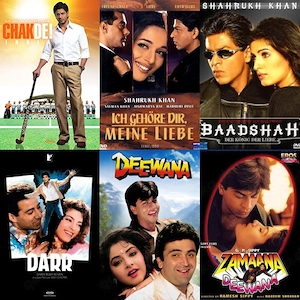 Shahrukh khan DVDs Filme Bollywood 