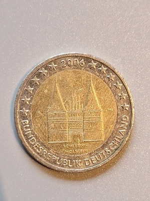 Sondermünze Schleswig-Holstein 2 Euro Münze Eurosondermünze 2006