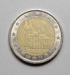 Sondermünze Nordrhein-Westfalen 2 Euro Münze Gedenkmünze 2011 Köl