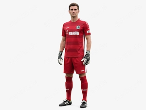 Trikot Matchworntrikot  rot SC Eltersdorf Relegationspiel Regionalliga Nr 25 Churilov