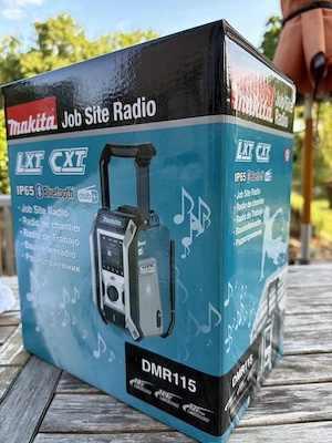 Makita DMR115 Bluetooth Akku-Baustellenradio