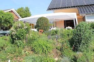 Partyzelt 3x6m mit Seitenteile Bild 2