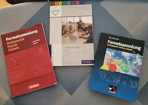 Formelsammlungen zu verschenken