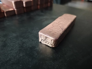 Kupferbarren 500-600 gramm 15  je Barren