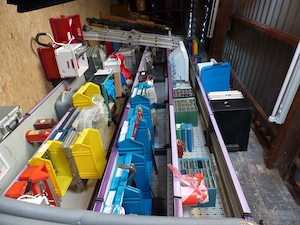 Schwerlastregal Supermarktstil  Bild 2