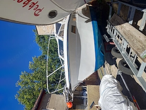 Rarität von 1984: Moja 1 Kajütboot (M. Meinzer Bootsbau)   Projekt für Liebhaber & Bastler