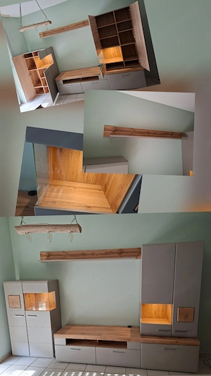 Moderne Wohnwand+Sideboard 