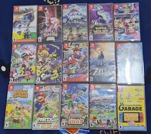 Nintendo Switch Spiele XXL Sammlung 