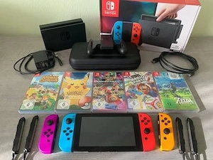 Nintendo Switch inkl Spiele und OVP