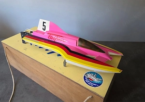 RC Hydroplane   Rennboot  & Transportboxs