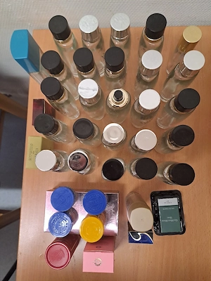 35Leeren Parfums Flachen für La Rive,Atkinsons, Fancy Style...usw.Sehr Elegant, Stark.Unisex .