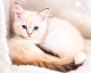 Süße Kitten dürfen ausziehen 