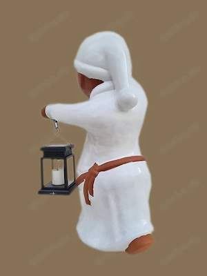 Dachfigur Dachschmuck Dachausgucker stehend mit Solarlampe verschiedene Farbvarianten Bild 9