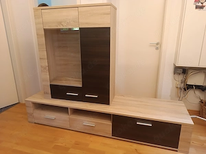 Wohnzimmer-Fernsehschrankwand 