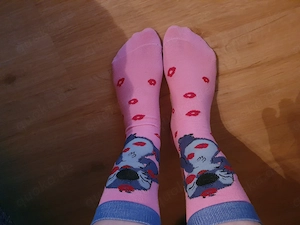 Getragene Socken 