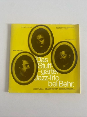 Das Stuttgarter Jazz Trio Behr, Mini Lp Bild 3