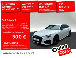 Audi A4 S-Line Black 40TDI 18 NAVI PDC SHZ VIRT