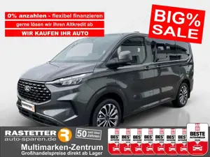 Ford Tourneo Custom L1 Titanium X 8S 5Jahre+AHK+Leder+Navi+360+19Z+ACC