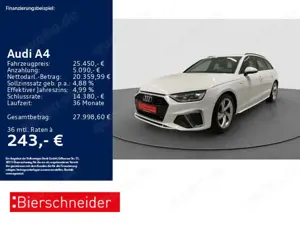 Audi A4 Av 35 TDI S-Line AHK LED 360 NAVI SHZ
