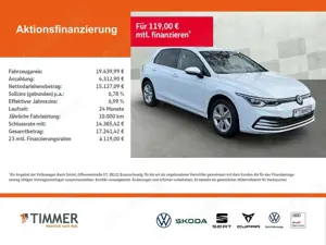Volkswagen Golf VIII 1.5 TSI LIFE +LED +RKAM +CARPLAY +SHZ +NAVI