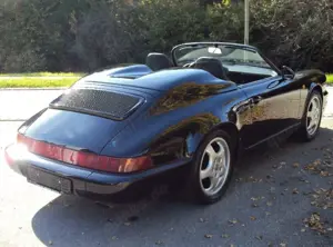 Porsche 964 Speedster mit RS Paket, 1. Hand, alles original.