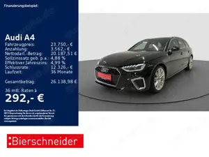 Audi A4 Av 40 TDI S-Line 19 LED NAVI SHZ