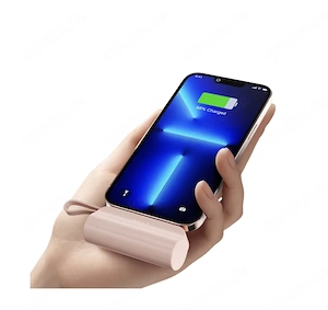 Powerbank 5000mAh USBC + Lighting 4 Farben