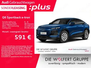 Audi Q6 e-tron quattro **0,25%**AHK*360°