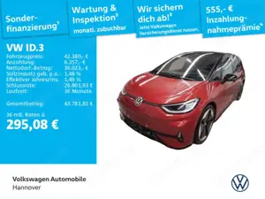Volkswagen ID.3 GTX Navi LED-Matrix Kamera DCC HuD WP ACC P
