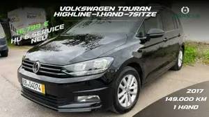 Volkswagen Touran Highline•1.Hand•7Sitze•ErgoActive•Navi