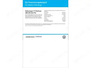 Volkswagen T7 Multivan Style 1.5 eHybrid DSG 4Motion 0.5 Bild 2
