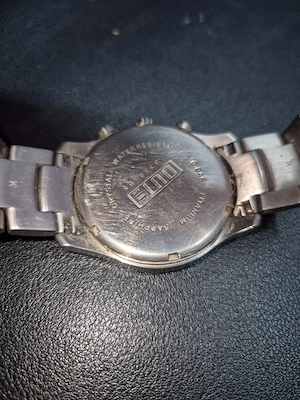Boccia Titanium Chronograph Herrenarmbanduhr Titan Saphirglas Bild 3