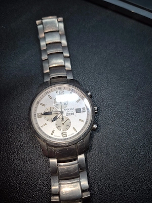 Boccia Titanium Chronograph Herrenarmbanduhr Titan Saphirglas Bild 2